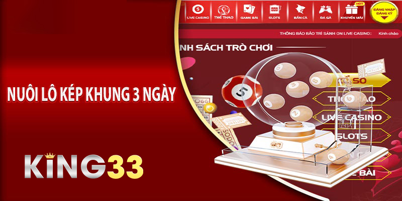 Xổ Số King33 | Đột Phá Với Chiến Lược Lô Kép Đỉnh Cao